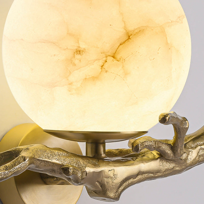 Moderne kreative Marmorwandlampe