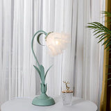 Vintage verstellbare Flower Tischlampe