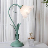 Vintage verstellbare Flower Tischlampe