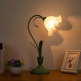 Vintage verstellbare Flower Tischlampe