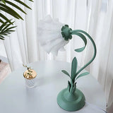 Vintage verstellbare Flower Tischlampe