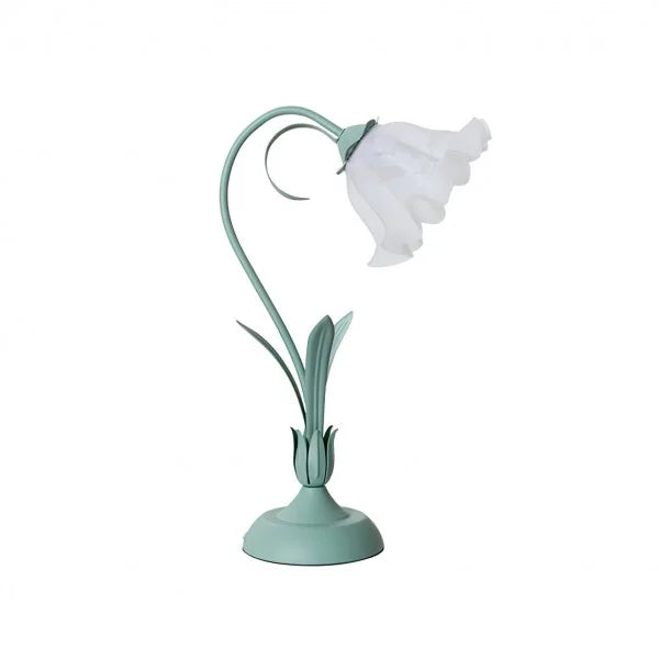Vintage verstellbare Flower Tischlampe