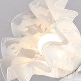Vintage verstellbare Flower Tischlampe