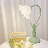 Vintage verstellbare Flower Tischlampe