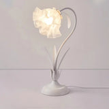 Vintage verstellbare Flower Tischlampe