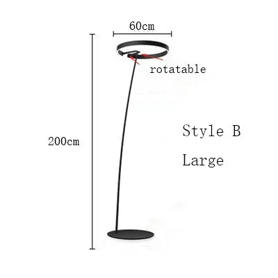 Skandinavische Led Design Stehleuchte
