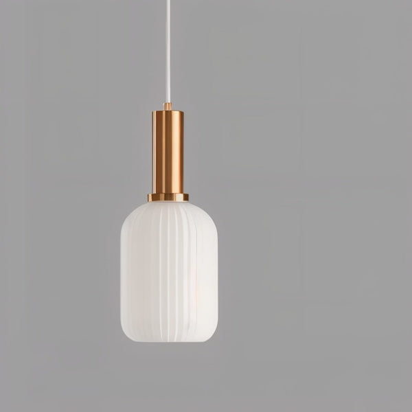 Mayka Glas-LED-Hängelampe