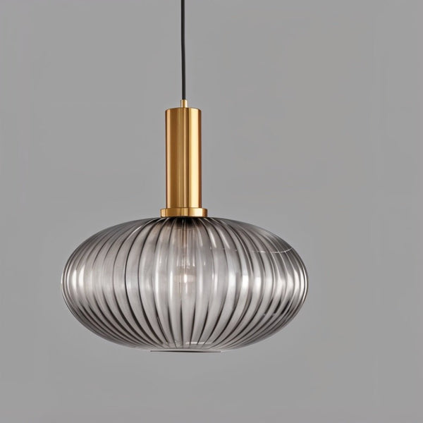 Mayka Glas-LED-Hängelampe
