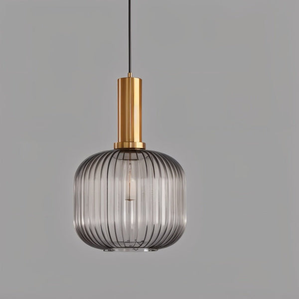 Mayka Glas-LED-Hängelampe