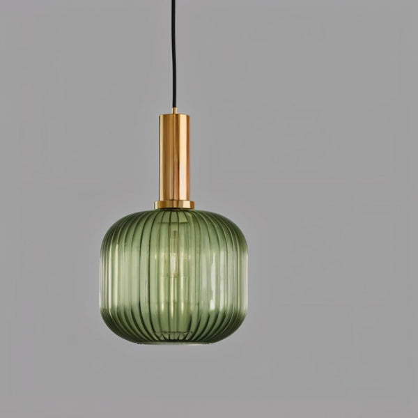 Mayka Glas-LED-Hängelampe