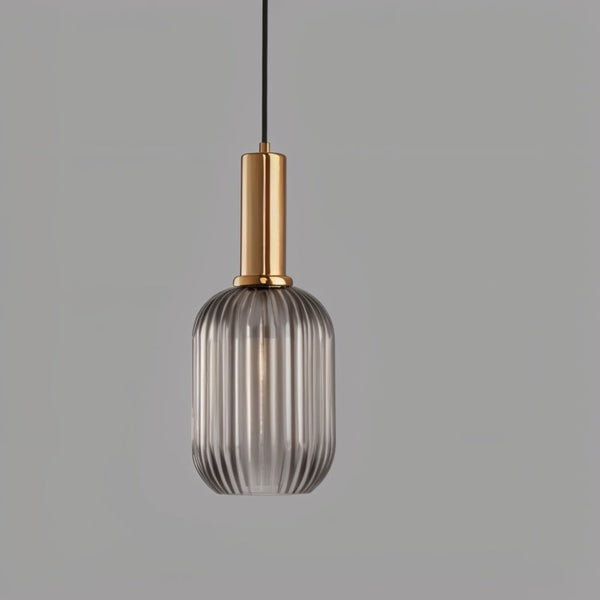 Mayka Glas-LED-Hängelampe