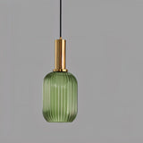Mayka Glas-LED-Hängelampe