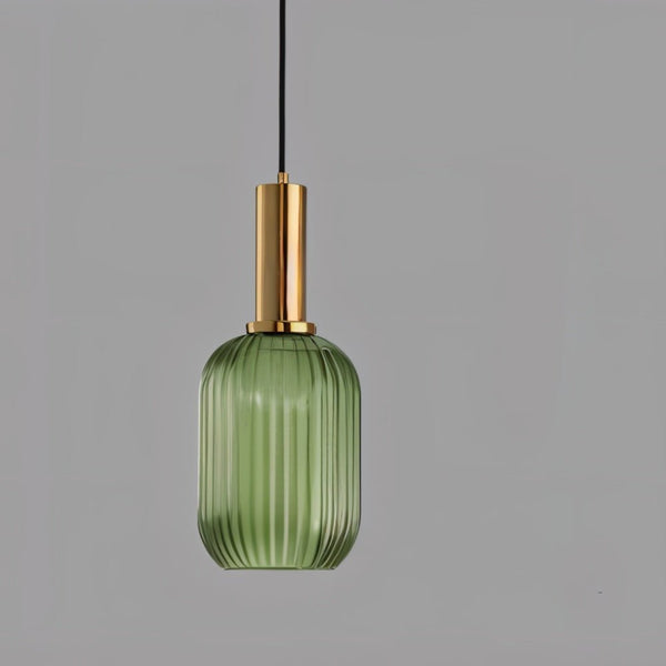 Mayka Glas-LED-Hängelampe