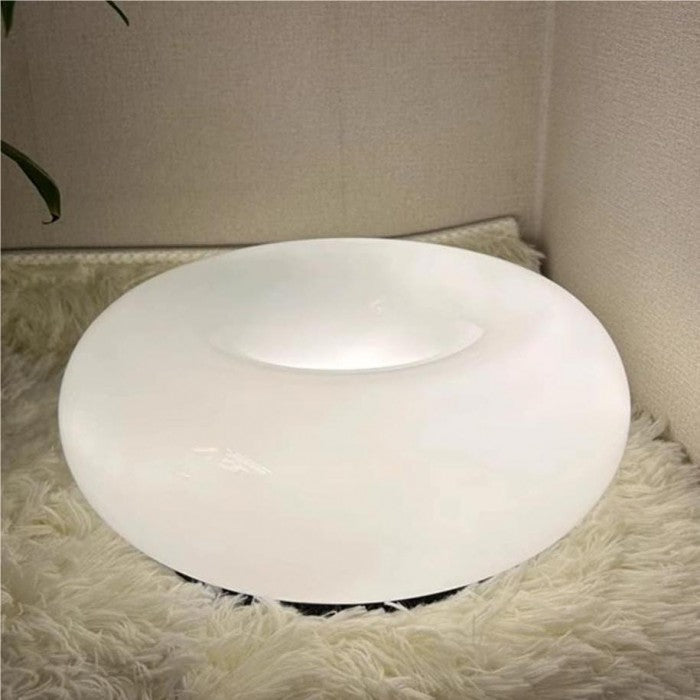 Bauhaus Donut Wandleuchte und Tischleuchte