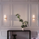 Doppelkopf Glas Wandleuchte Led Sconce