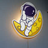 Astronauten-Wandlampe
