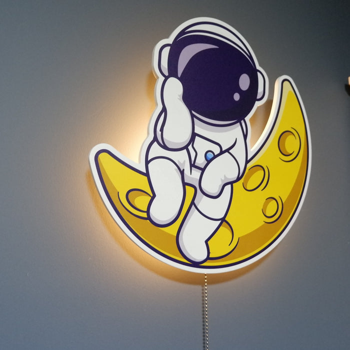 Astronauten-Wandlampe