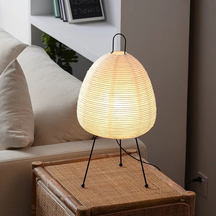 Japanische Lampe aus Reispapier