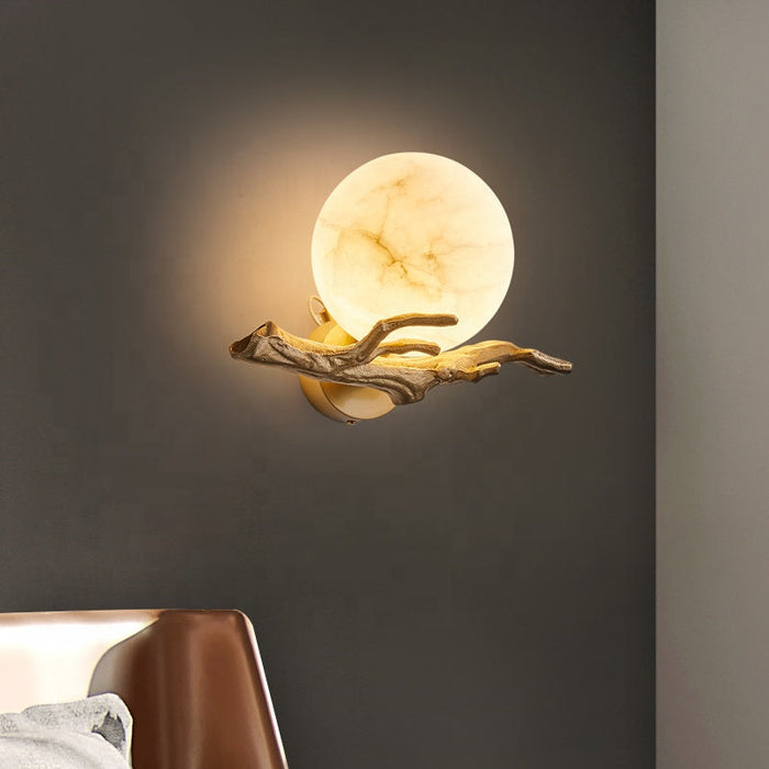 Moderne kreative Marmorwandlampe